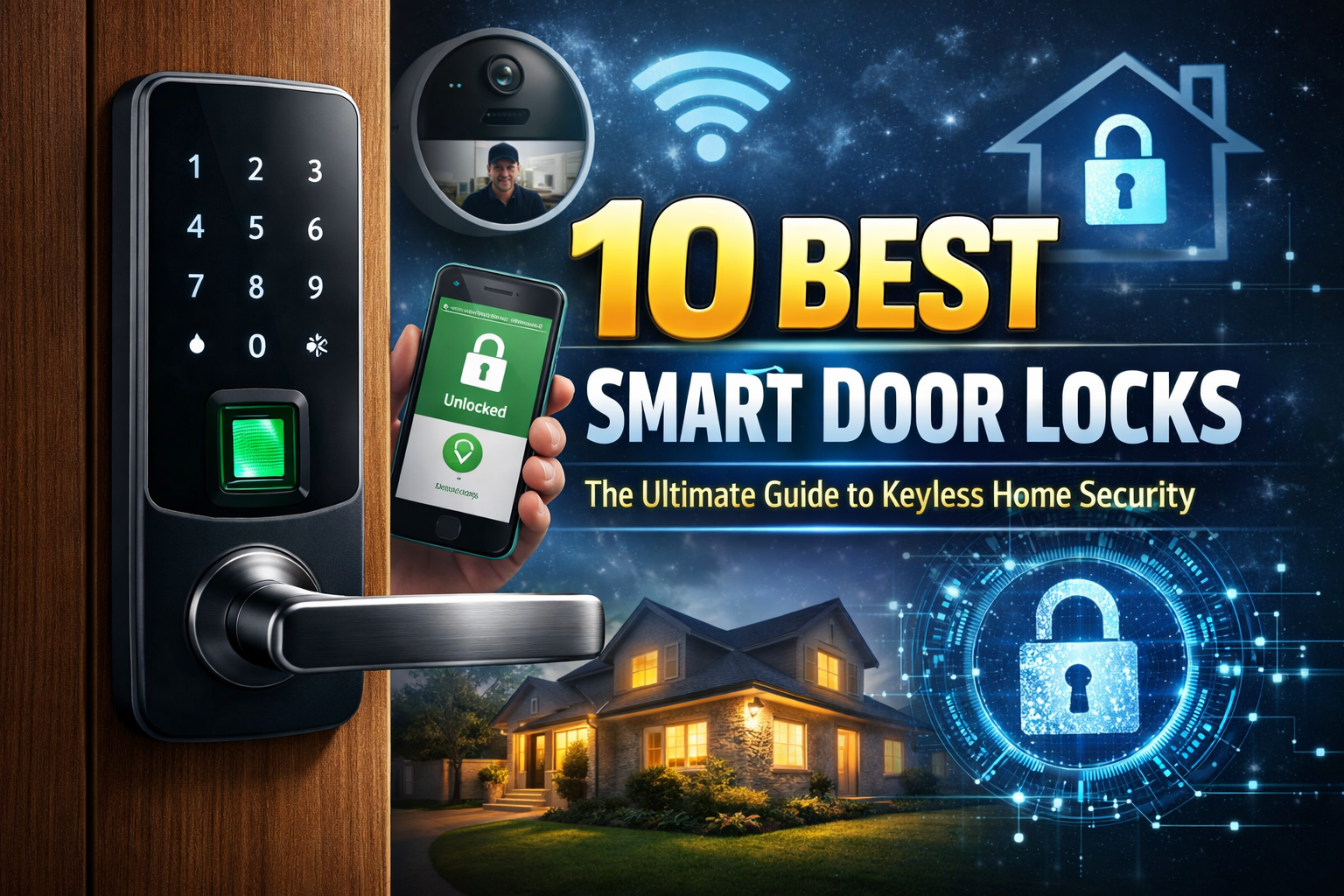 10 Best Smart Door Locks: The Ultimate Guide to Keyless Home Security