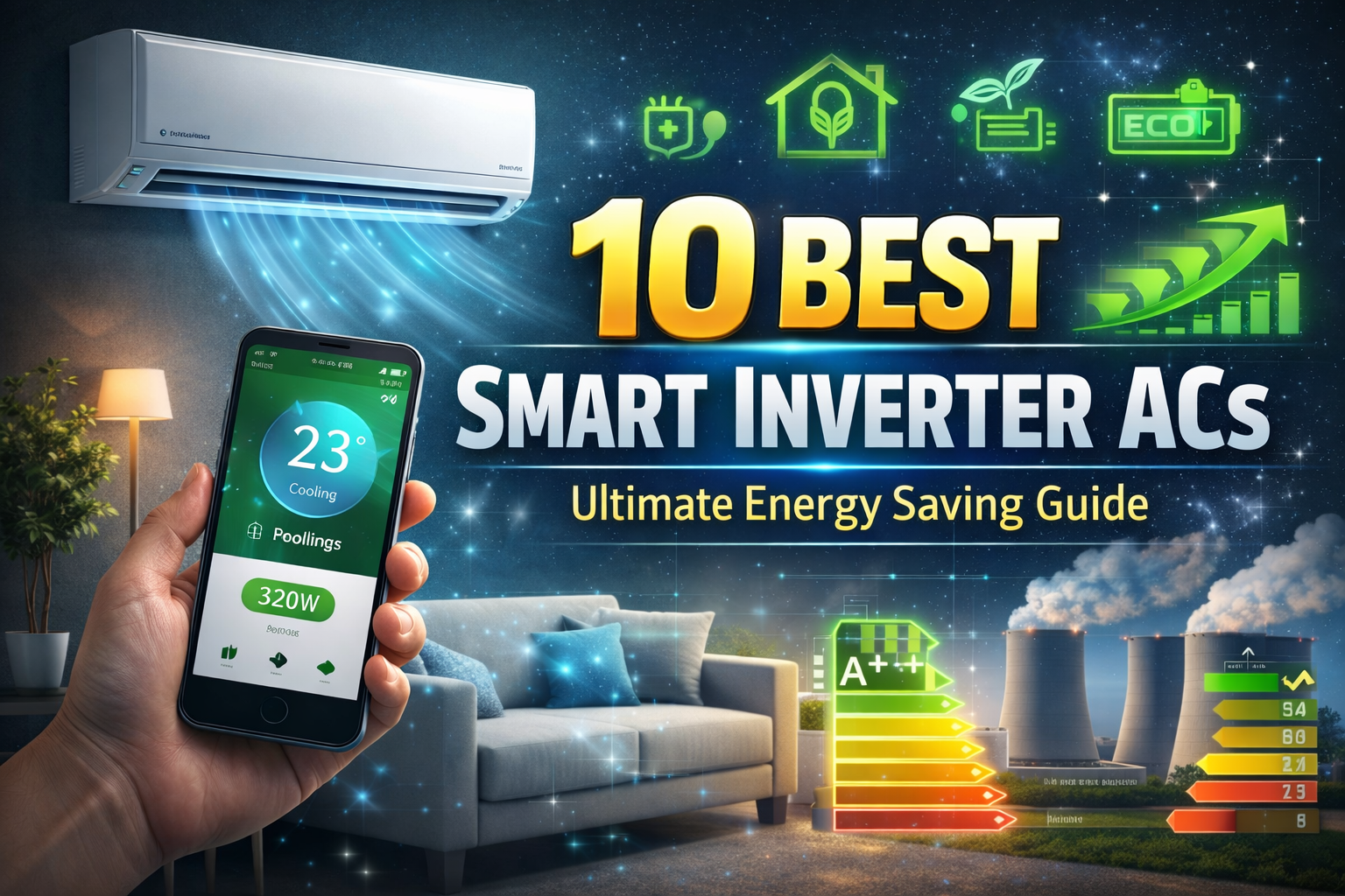 10 Best Smart Inverter ACs: Ultimate Energy Saving Guide