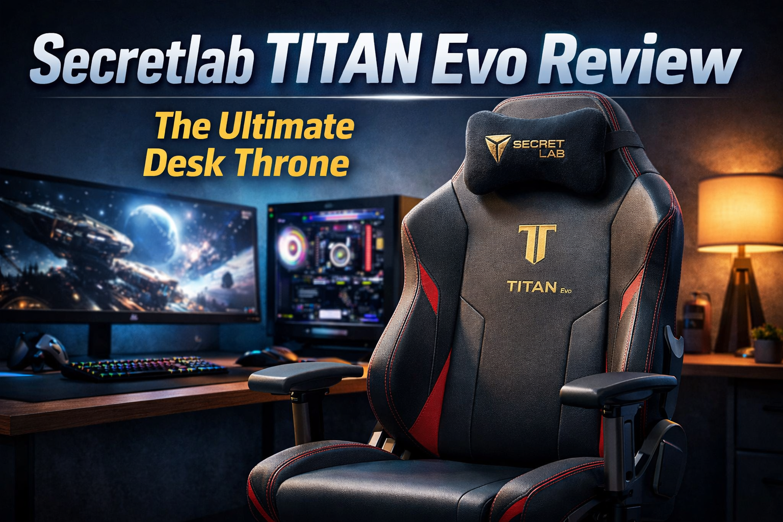 Secretlab TITAN Evo Review: The Ultimate Desk Throne