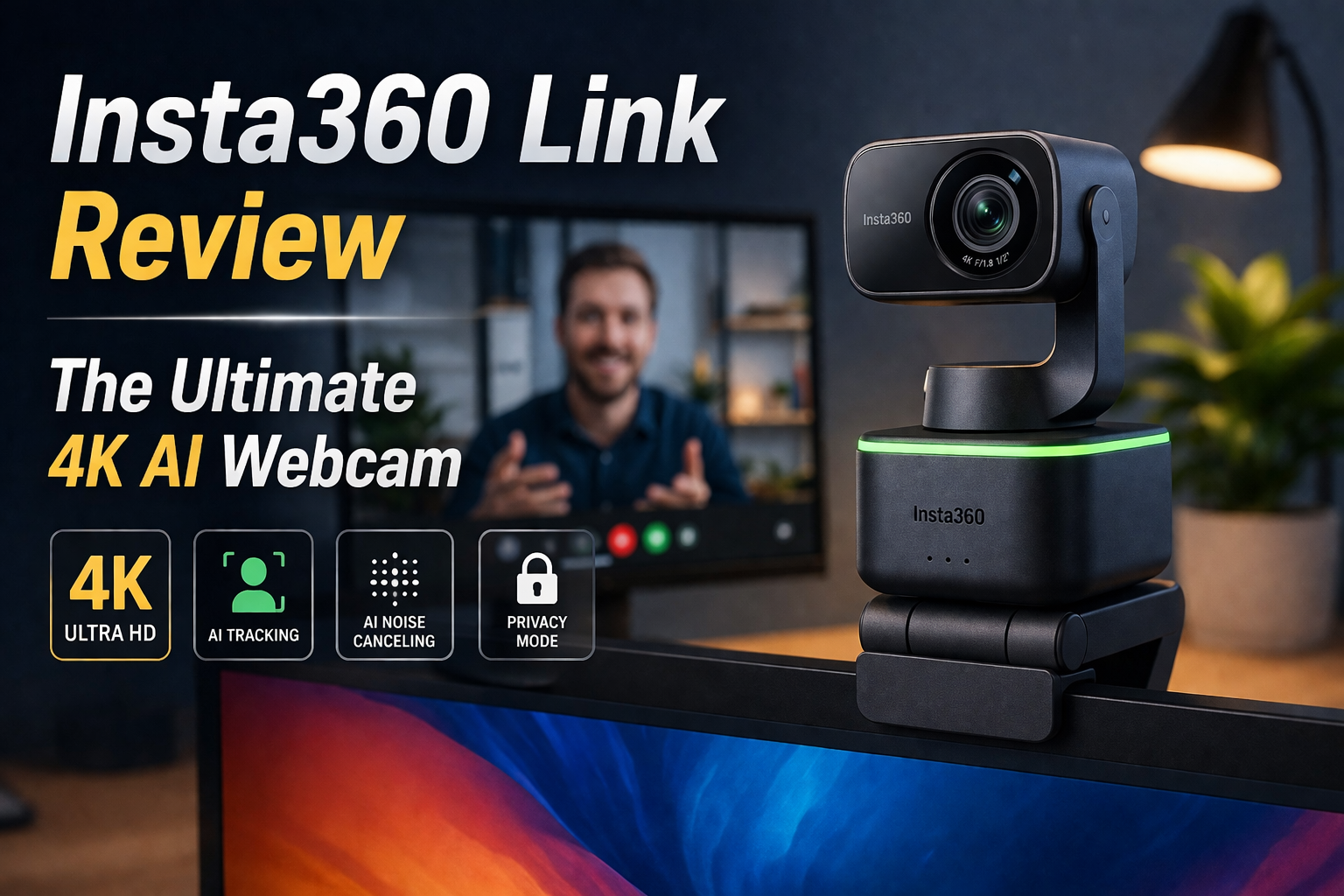 Insta360 Link Review: The Ultimate 4K AI Webcam