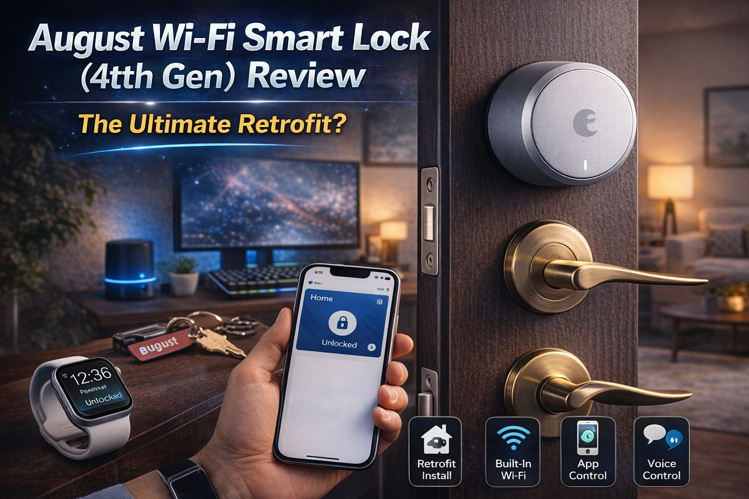 August Wi-Fi Smart Lock (4th Gen) Review: The Ultimate Retrofit?