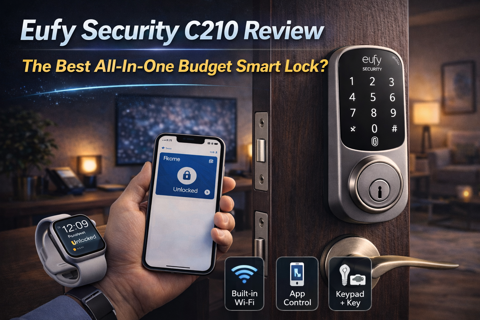 Eufy Security C210 Review: The Best All-In-One Budget Smart Lock?