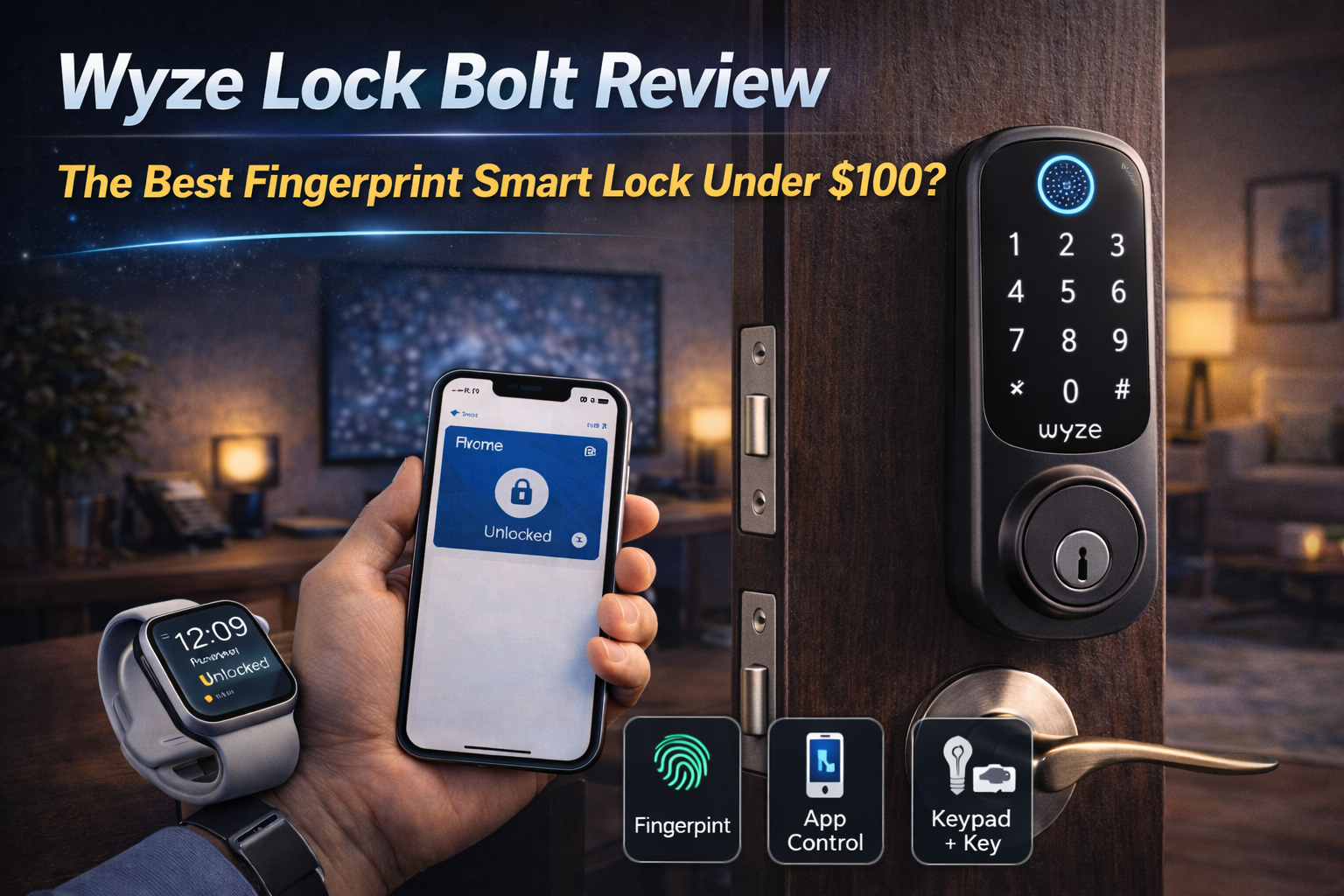 Wyze Lock Bolt Review: The Best Fingerprint Smart Lock Under $100?