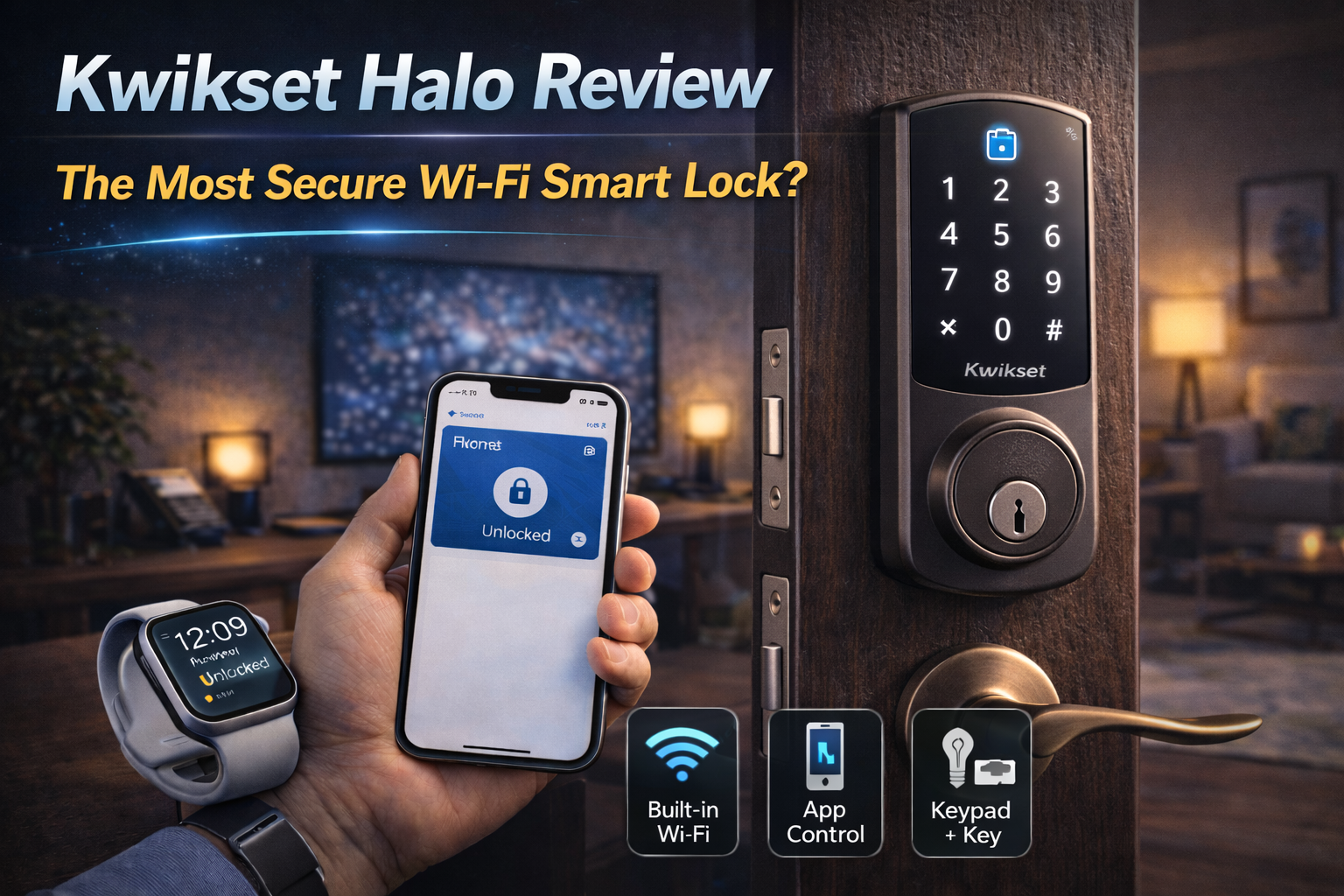 Kwikset Halo Review: The Most Secure Wi-Fi Smart Lock?