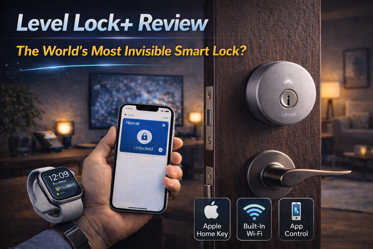 Level Lock+ Review: The World’s Most Invisible Smart Lock?