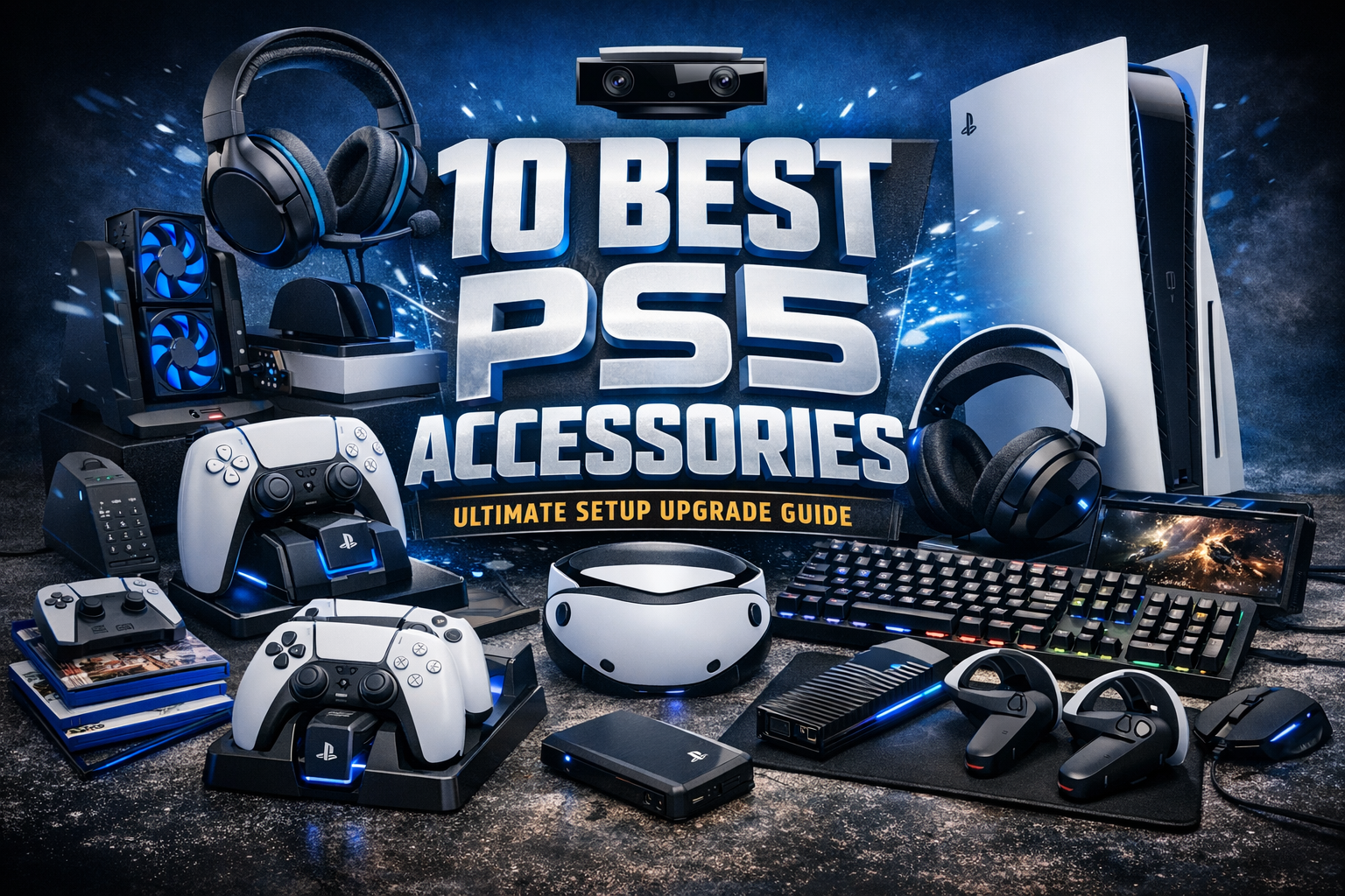 10 Best PS5 Accessories: Ultimate Setup Upgrade Guide