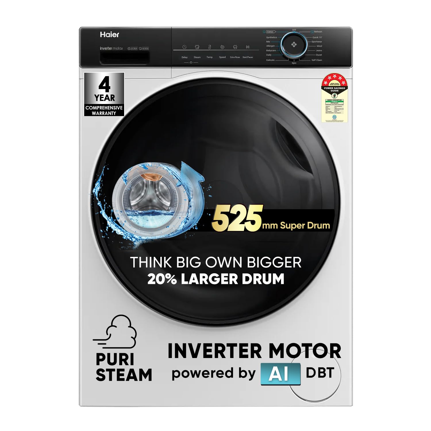 Haier Duo Drum Washing Machine